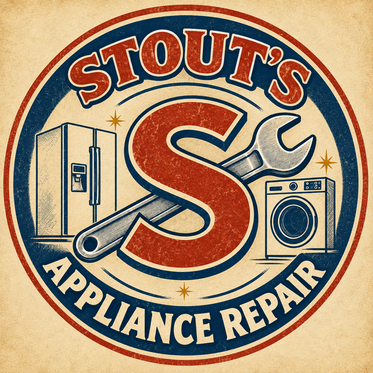 Stout's Appliance Repair logo